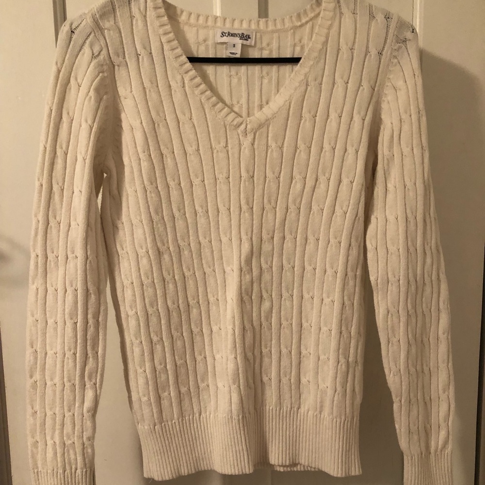 Cream colored sweater